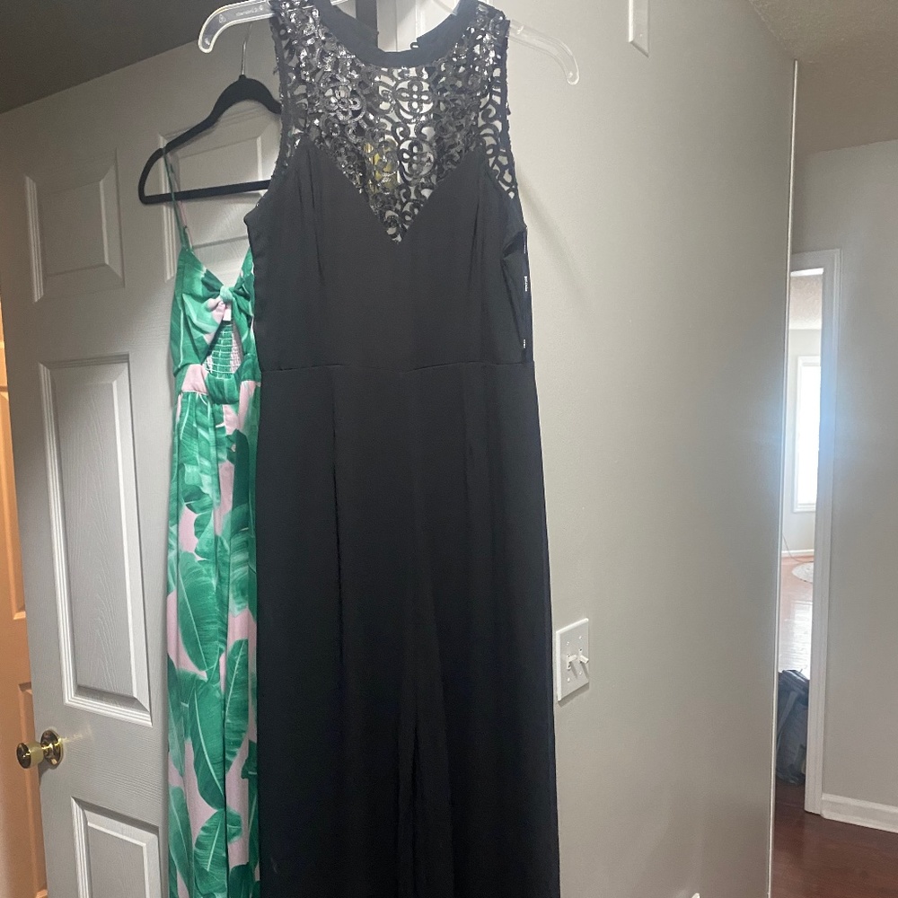 Boutique black jumpsuit